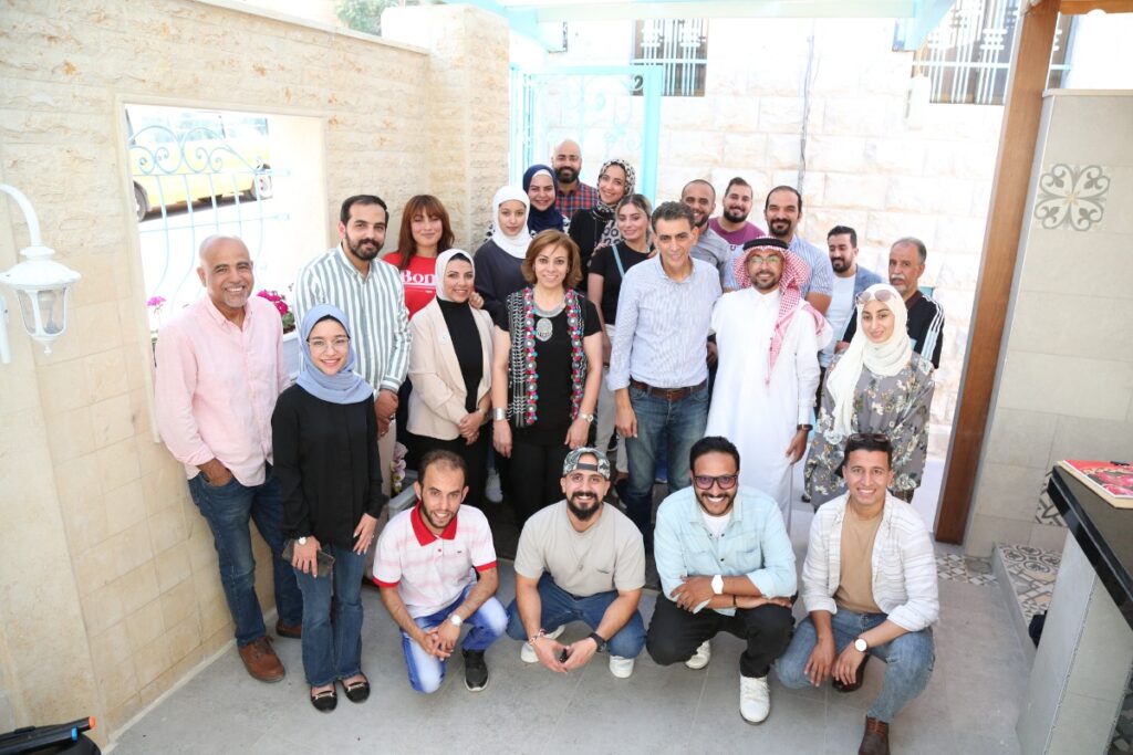 Al Nahda Youth Network hosts caricature artists and stresses the importance of this art to support youth participation in civic and political life!