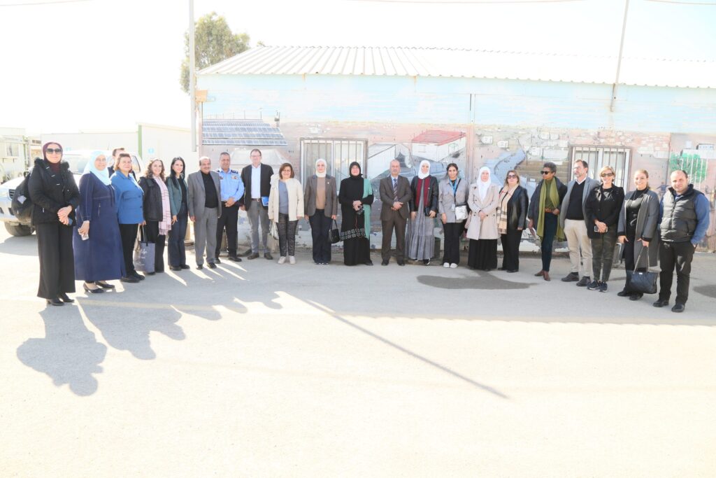 Organized by ARDD: A Delegation from the Jordanian Parliament, Civil Society, Security, and International Agencies Visits Zaatari Camp