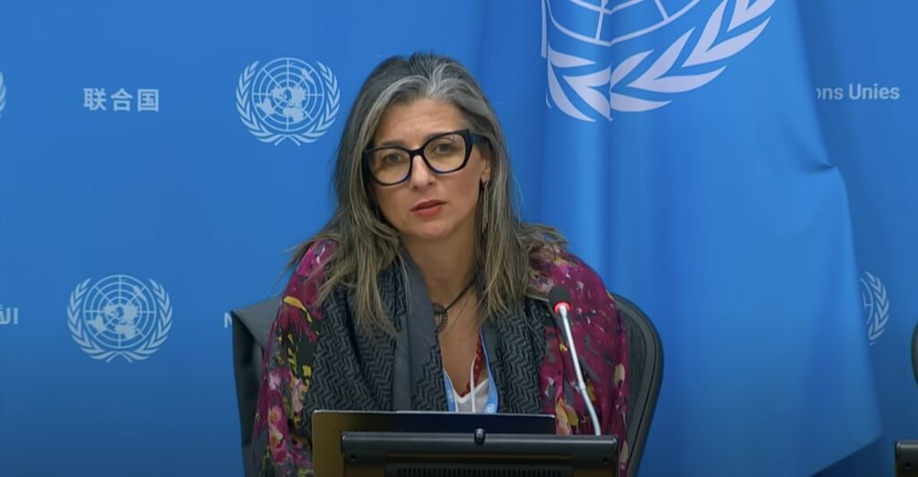 بيان دعم المقررة الخاصة للأمم المتحدة المعنية بحالة حقوق الإنسان في الأراضي الفلسطينية المحتلة