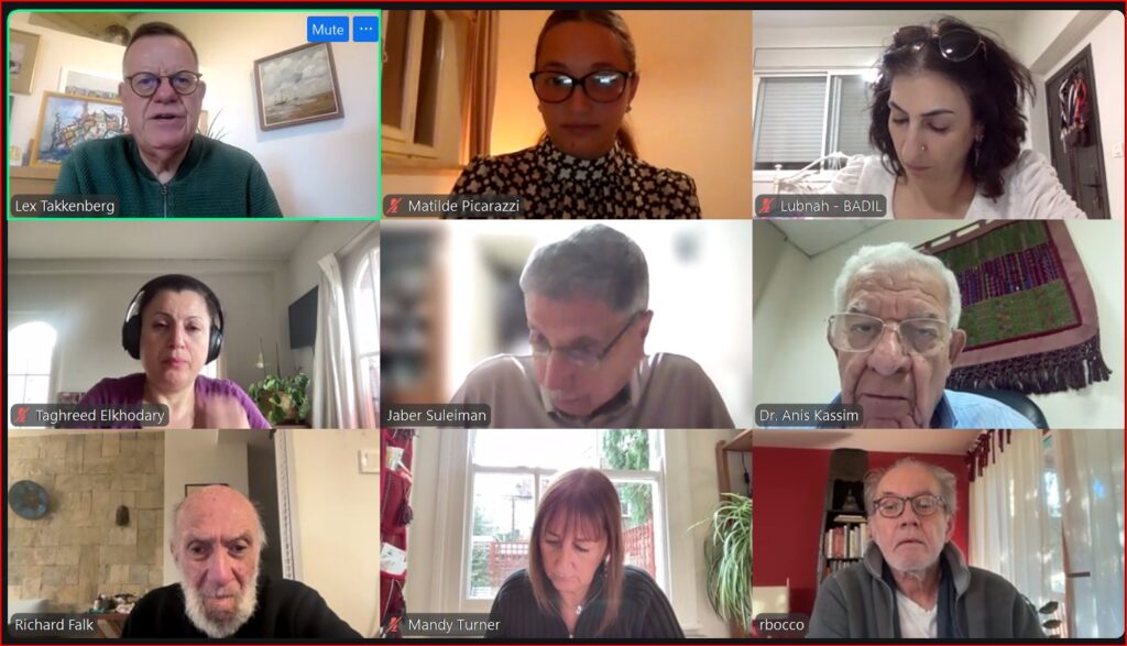 The Global Network on the Question of Palestine Convenes Emergency Meeting to Discuss Recent Developments in Gaza